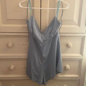 Motel Satin Romper